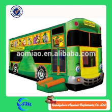 Bus modèle chariot gonflable gonflable chariot gonflable chariot à vendre